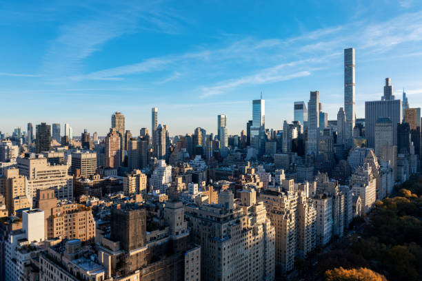istock Manhattan cityscape at sunset 2186695887