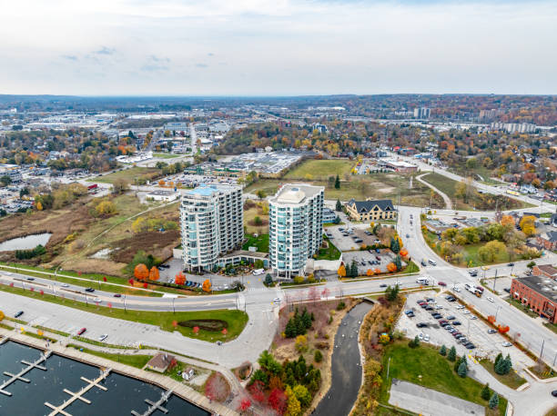 istock Aerial view Heritage Park and Lake Simcoe, Barrie, Canada 2186701122