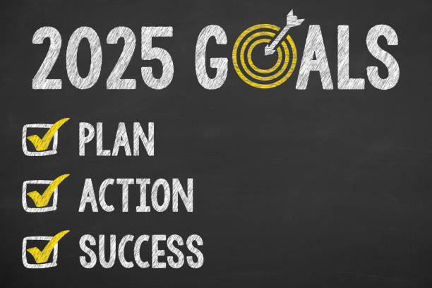 istock New Year 2025 Goals on Blackboard Background 2186706453