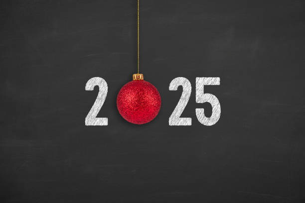 istock New year Concepts 2025 on Chalkboard Background 2186706478