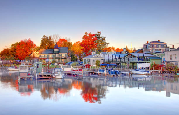 istock Autumn on Lake Winnipesaukee in Wolfeboro 2186706572