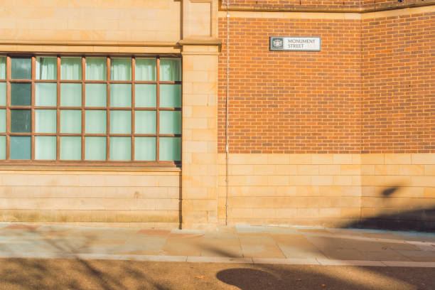 istock Classic architectural wall in London street 2186712902
