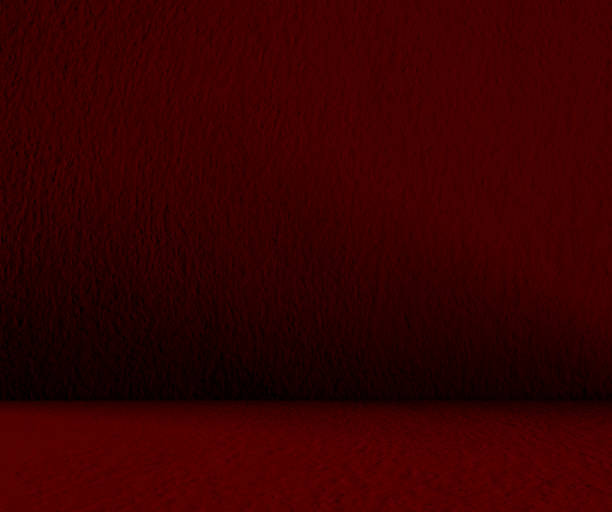 istock Background red wall dark table studio room empty bar podium shadow abstract floor cement mockup overlay leaf backdrop minimal product cosmetic presentation, loft happy new year, gradient pastel. 2186734515