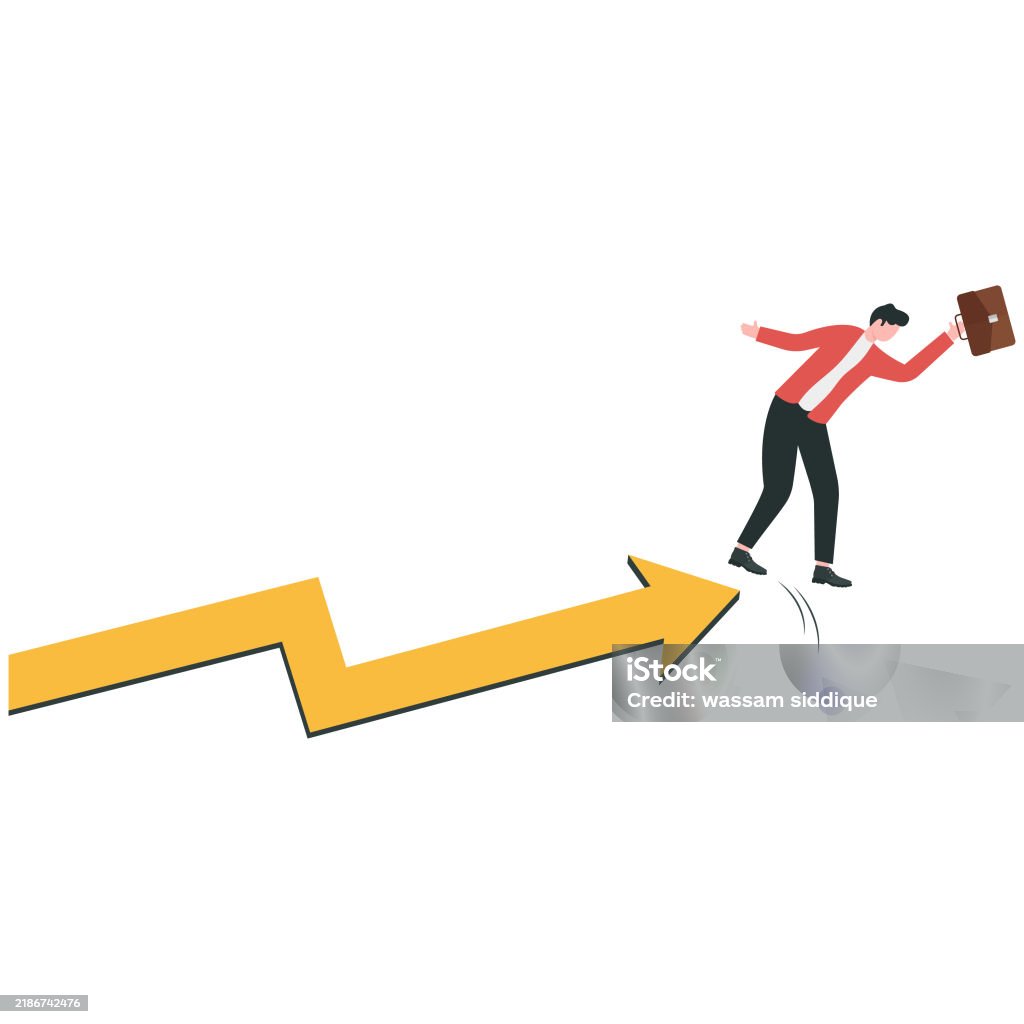 Running Too Fast Falling Danger Of Rushing In Business Progress Without Thorough Consideration ...