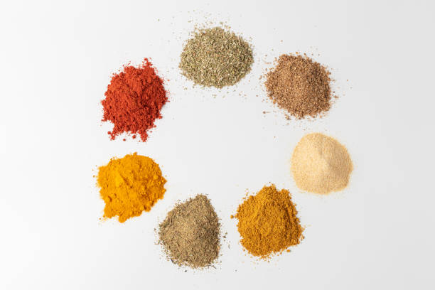 istock Set of spices and herbs. Indian cuisine. 2186746211