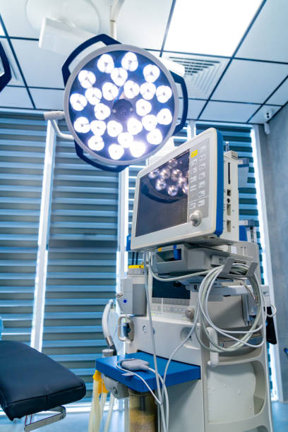 istock High-tech surgical room with modern tools. The surgical room is equipped with advanced technology for performing intricate medical procedures. 2186754692
