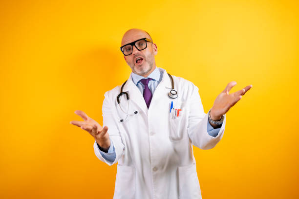 istock A self-confident doctor with open arms. 2186771304