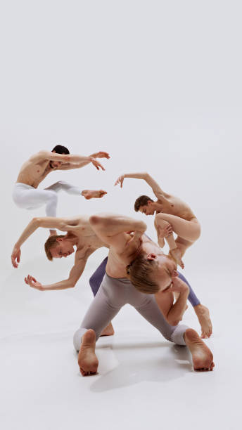istock Ballet dancers' postures convey sense of strength and vulnerability, as they explore boundaries of balance and movement. 2186772816