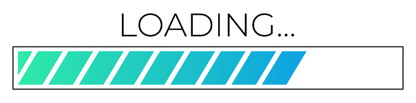 Loading Progress Bar Simple Loading Bar Progress Bar Data Loading Bar ...