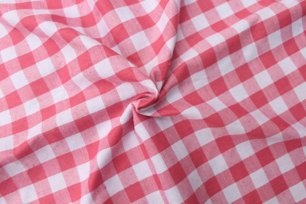 istock wrinkled classic pink plaid fabric 2186783152