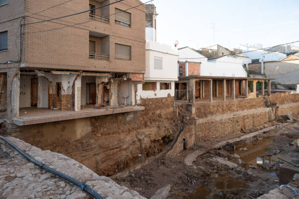 istock Homes in Chiva Severely Damaged by DANA Floods 2186783731