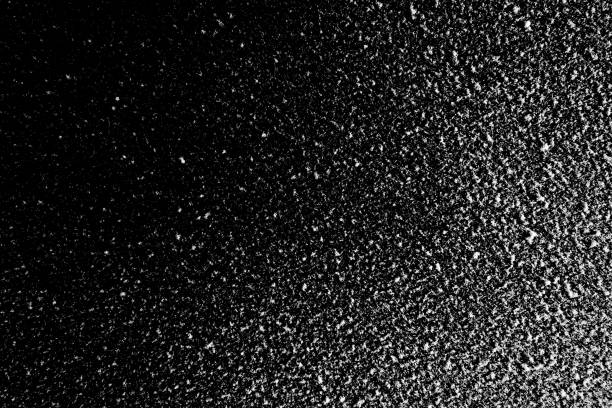istock Natural white snow on a black background 2186787737