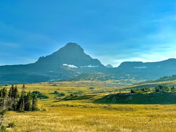 istock Picturesque mountain landscape with grassy fields 2186788694
