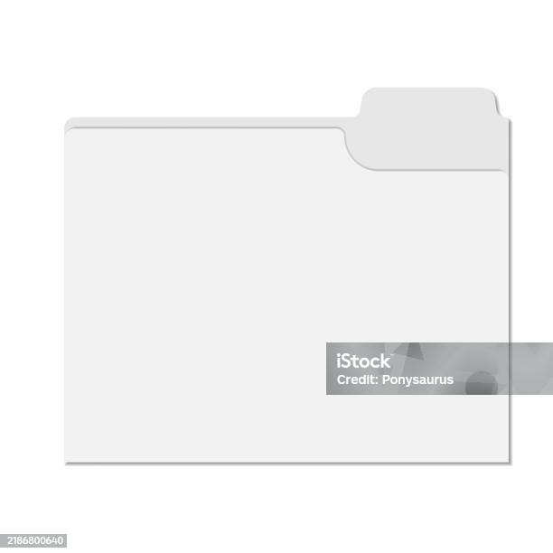 File Folder Vector Image Isolated File Folder Vector Illustration Stock Illustration - Download ...
