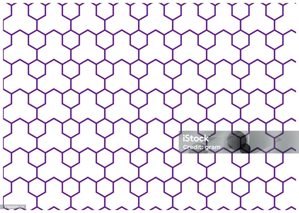 Turtle Shell Pattern Japanese Bishamon Turtle Shell Japanese Pattern Background Pattern Purple Stock ...