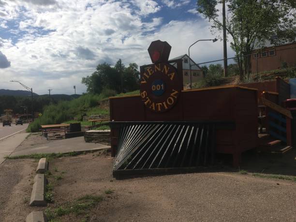 Vienna Station Sign in Colorado