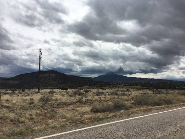 istock Scenic Desert Landscape with Storm Clouds 2186823582