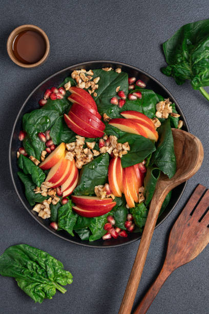 istock Seasonal salad with apples and pomegranate seeds 2186825711