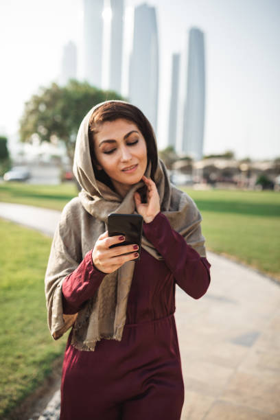 istock arab woman posing in abu dhabi 2186827877