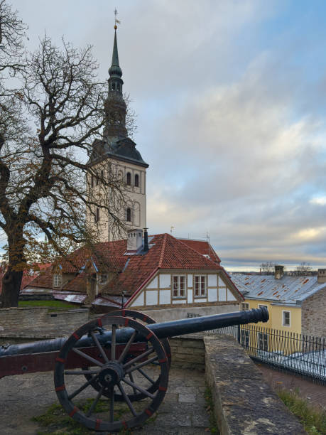 istock Streets, roofs, sights of Estonian Tallinn. 2186833802