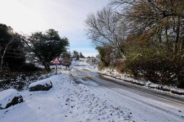 Holwell Lawn and surrounding area. Dartmoor, Devon. November 2024