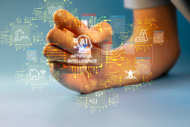 istock The concept of using AI to develop industries, green industries, smart homes, smart agriculture 2186835339