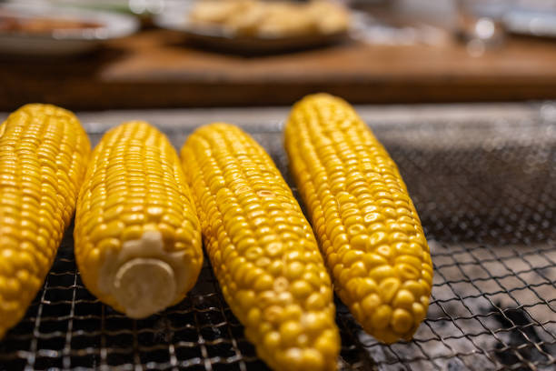 istock Grilled Corn on the Cob Close-Up 2186837950