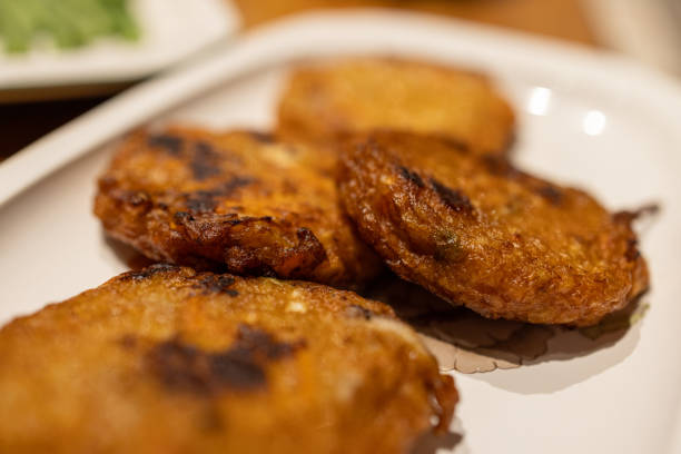 istock Golden-Brown Vegetable Patties 2186838806