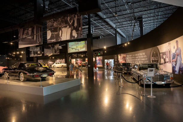 Graceland, Elvis Presley House Museum , section of his cars Memphis - Tennessee