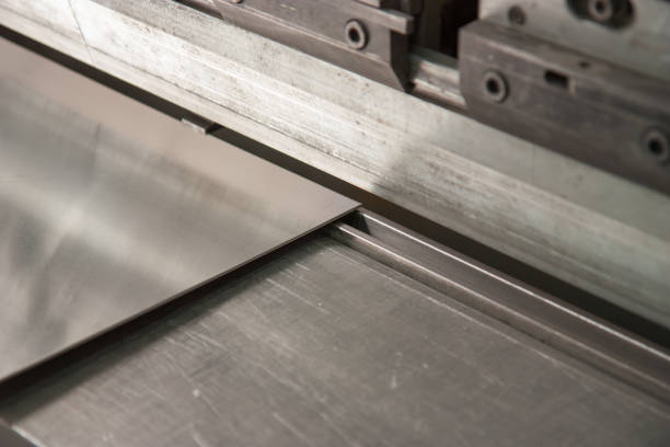 istock hydraulic metal press close up. 2186840127