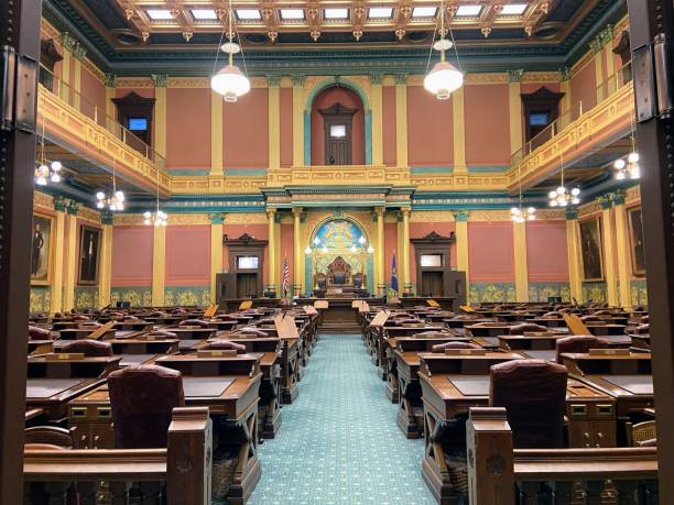 istock Michigan State Capitol Building in Lansing 2186844685