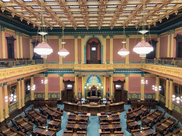 istock Michigan State Capitol Building in Lansing 2186844690