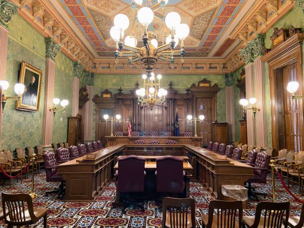 istock Michigan State Capitol Building in Lansing 2186844713