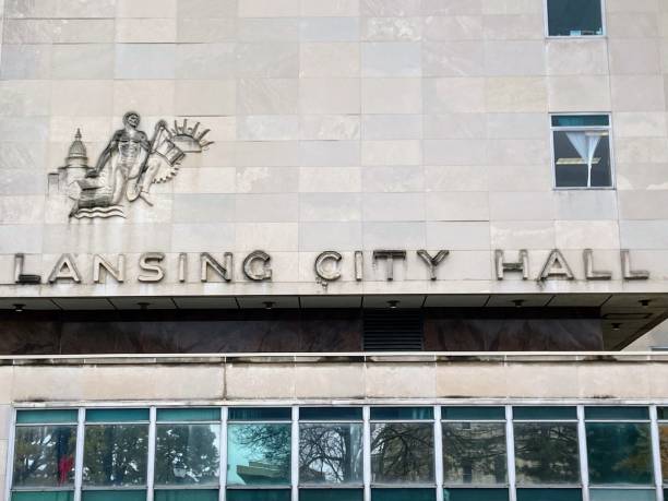 istock Lansing City Hall, Michigan 2186844778