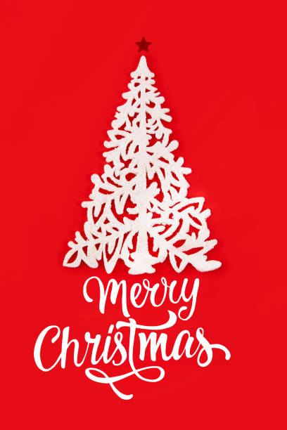 italian christmas card with red loop and bells