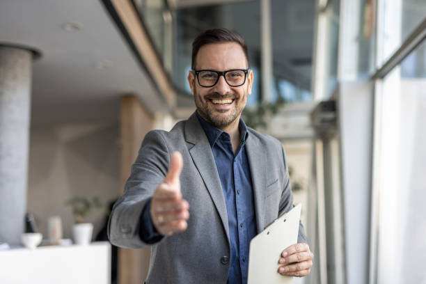 istock Shaking hands as a symbol of a successful deal 2186863135