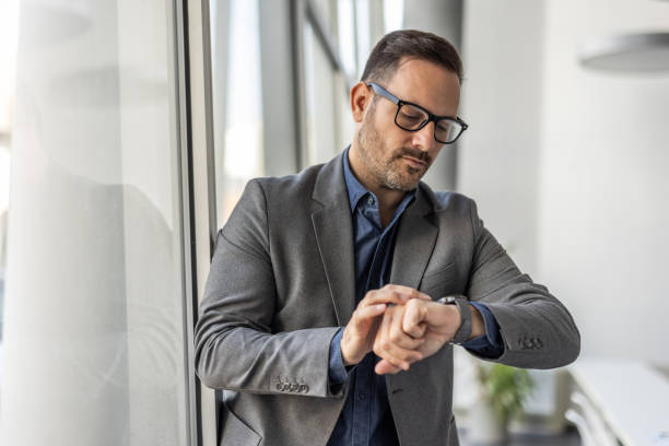 istock Smart watch, smart businessman 2186863176