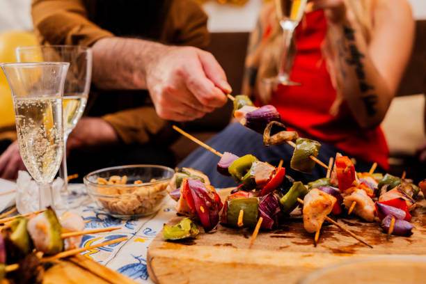 istock Close-up of appetizers on the table 2186867846