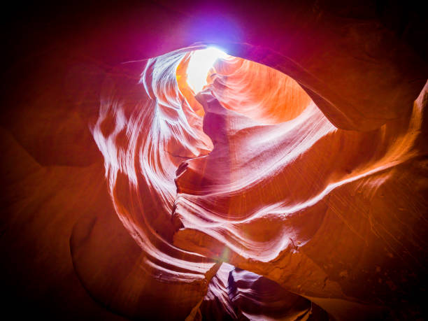 istock Sunlight filtering into the majestic antelope canyon in arizona 2186868160