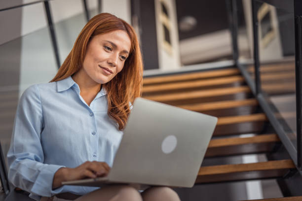 istock It's nice when I can work from any corner of my company, it's a productive workday 2186868835