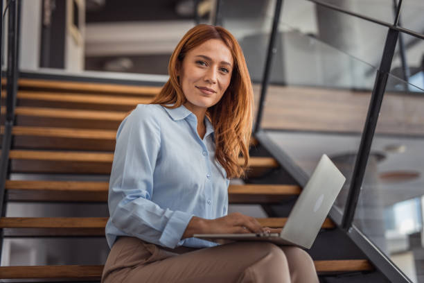 istock It's nice when I can work from any corner of my company, it's a productive workday 2186868838
