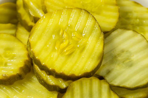 istock Homemade Organic Dill Pickle Slices 2186870440