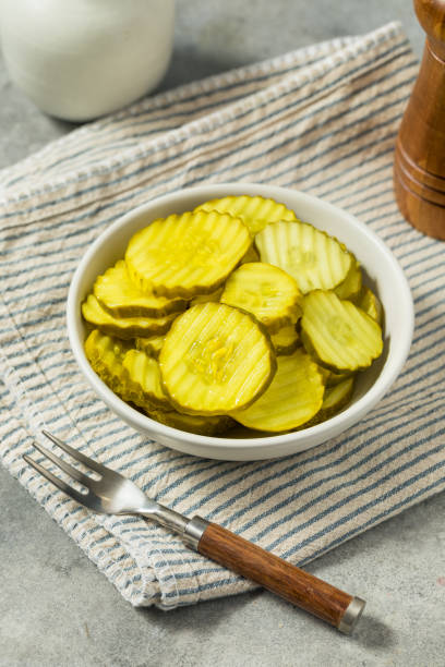 istock Homemade Organic Dill Pickle Slices 2186870515