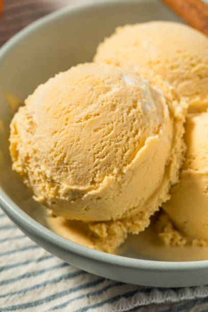 istock Organic Homemade Pumpkin Pie Ice Cream 2186870713