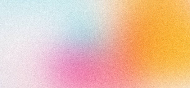 istock Orange pink blue grainy background, abstract noise texture banner poster header cover wallpaper backdrop design, copy space 2186872619