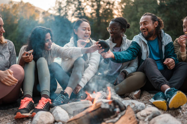 istock Casual Gathering of Cool, Diverse Friends 2186878275