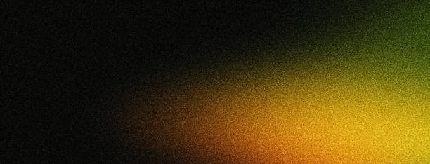 istock Dark grainy poster background, green yellow orange abstract color blur black noise texture banner backdrop design 2186892498