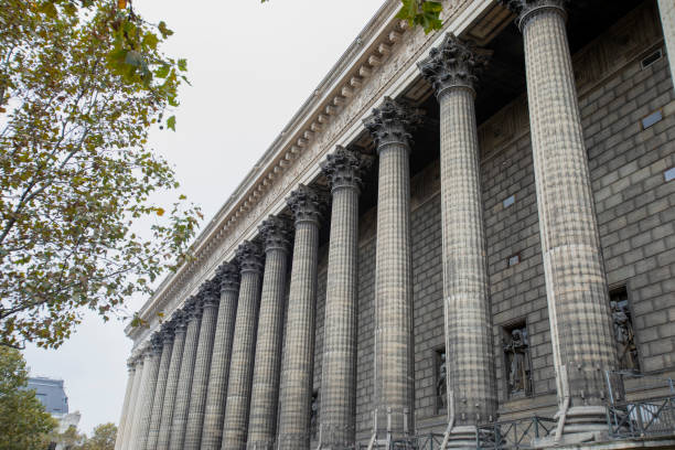 The Church of Sainte-Marie-Madeleine, a neo-classical style Catholic parish church in Paris