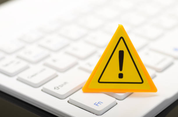 istock Keyboard with Warning Sign: Digital Safety and Online Security Concept 2186913717