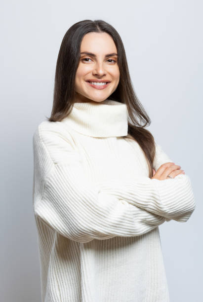 istock Very beautiful brunette looking at the camera 2186921437